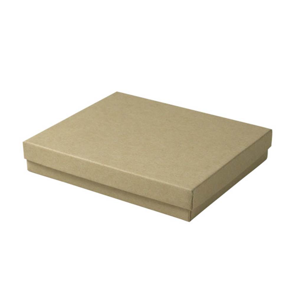Kraft Brown Jewelry Gift Boxes Cotton Filled Craft Jewelry Packaging Boxes  on eBid United States