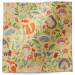 Krafty fox printed tissue paper with woodland animals and foliage on a kraft background
