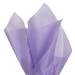 Lavender Tissue Paper — Soft light purple/lilac tissue paper sheet, smooth finish