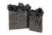 Leopard Frosted Shopping Bags
