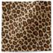 Classic leopard print tissue paper with a tan base and rich brown and black spots