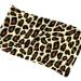 Leopard printed tissue paper with black and brown animal print pattern