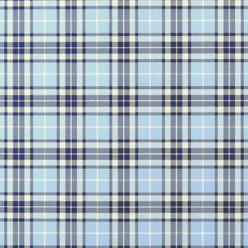 Light Blue Plaid Gift Wrap Paper with light sky blue tartan plaid with navy and white lines