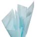 Light Blue Tissue Paper — Soft pale powder blue tissue paper sheet, smooth finish