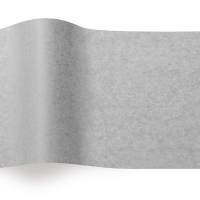 Light Gray Tissue Paper — Very light silver-gray tissue paper sheet, smooth finish