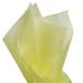 Light Yellow Economy Tissue Paper — Soft pale yellow tissue paper, lightweight economy tissue