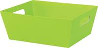 Lime Green Market Tray (Large) Market Trays, Gift Basket Packaging