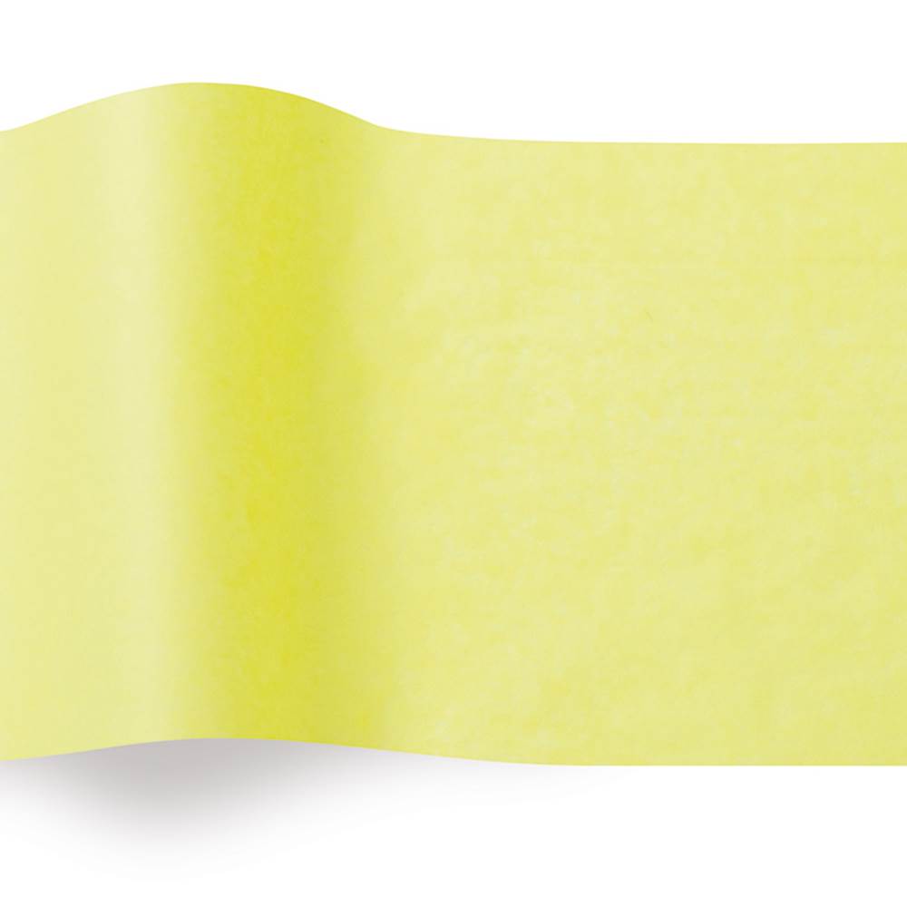 Limon (Yellow) Color Tissue Paper 20 x 30 24 Sheets / Pack