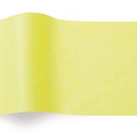 Limon Solid Tissue Paper — Bright vibrant lime/lemon yellow-green tissue paper sheet, smooth finish