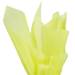 Limon Solid Tissue Paper — Bright vibrant lime/lemon yellow-green tissue paper sheet, smooth finish