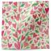 Love grows printed tissue paper with heart and floral vine pattern