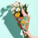 Mandarin Grove Printed Tissue Paper - BPT257