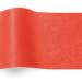 Mandarin Red Tissue Paper — Warm orange-red, mandarin tone tissue paper sheet, smooth finish