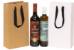 solid color paper shopping bag with twill handles