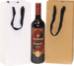 solid color paper shopping bag with twill handles