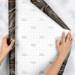 Marbleized Black Gift Wrap Paper - B233