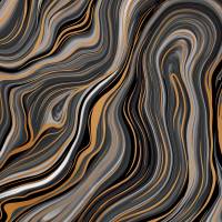Marbleized Black Gift Wrap Paper — Marbleized Black everyday wrapping paper design