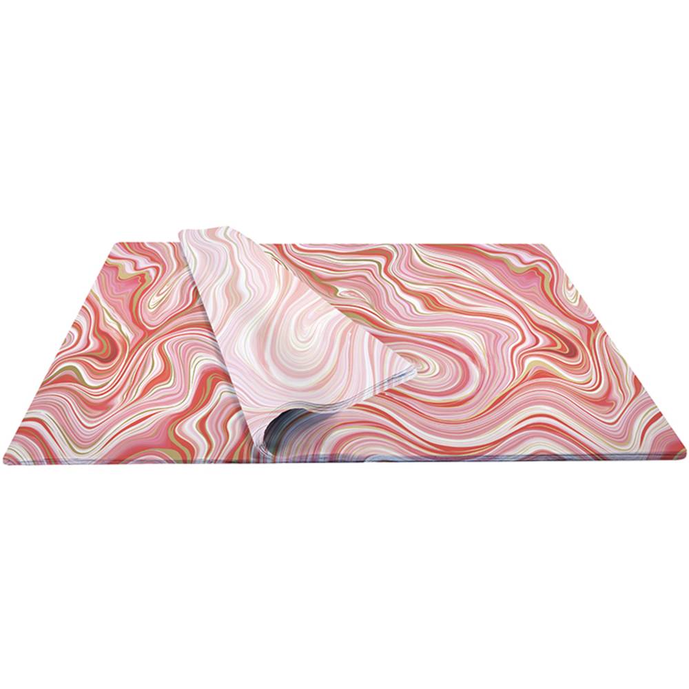 Patterned Tissue Paper Red Marbleized Red Tissue Paper 20x30 | 240 Sheets Wholesale