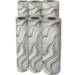 Marbleized Silver Gift Wrap Paper - B330