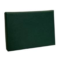 Matte Black pop-up gift card box 4 5/8" x 3 3/8" x 5/8" — pops open to display a gift card, smooth matte black finish