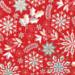 Merriment Red Gift Wrap Paper — holiday merriment red printed gift wrapping paper