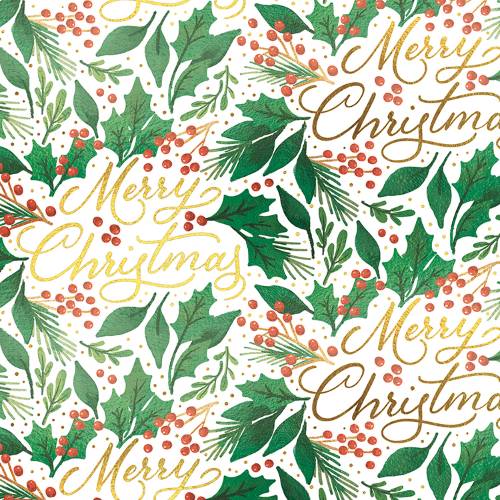 Merry Christmas Gift Wrap Paper — Merry Christmas Christmas gift wrap pattern