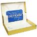 Metallic Gold Embossed Gift Card Box - GC-POPUP-MEMB-GOLD-100