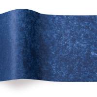 Midnight Blue Tissue Paper — Deep dark navy blue tissue paper sheet, smooth finish