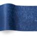 Midnight Blue Tissue Paper — Deep dark navy blue tissue paper sheet, smooth finish
