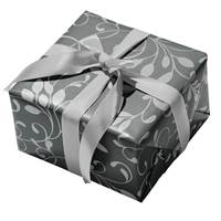 Miron Gray Gift Wrap Paper (New) 