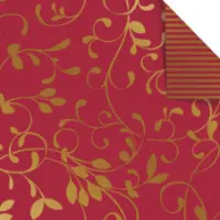Miron Red Gift Wrap Paper — classic miron red pattern gift wrapping paper