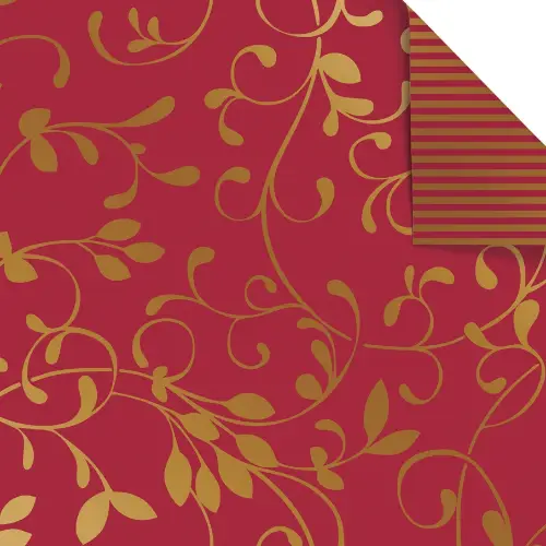 Miron Red Gift Wrap Paper — classic miron red pattern gift wrapping paper