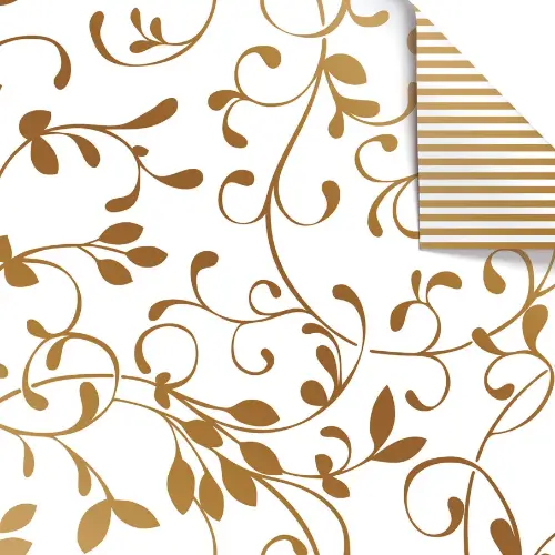 Miron White Gift Wrap Paper — classic miron white pattern gift wrapping paper