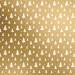 Modern Trees Gold Gift Wrap Paper - modern minimalist gold Christmas trees on a warm kraft background