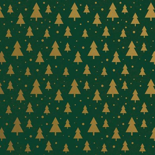 Modern Trees Kraft Gift Wrap Paper — holiday modern trees kraft printed gift wrapping paper