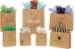 Custom Natural Kraft Brooklyn Shopping Bags 10x5x13 - BKLYN-D-KFT-INK