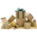 Natural kraft one-piece gift boxes in assorted sizes — eco-friendly brown kraft finish