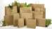 Natural kraft paper shopping bag with kraft twisted paper handles