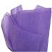 Non-woven Tissue - Pansy (Closeout) — Deep rich purple non-woven fabric-textured tissue, visible fiber texture