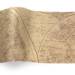 Olde World printed tissue paper with vintage antique world map design for gift wrapping