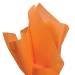Orange Economy Tissue Paper — Bright vivid orange tissue paper, lightweight economy tissue