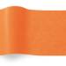 Orange Tissue Paper — Bright true orange tissue paper sheet, smooth finish