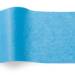 Pacific Blue Tissue Paper — Bright vivid cyan/turquoise blue tissue paper sheet, smooth finish