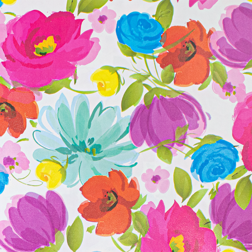 Painted Garden Gift Wrap Paper — versatile painted garden all-occasion gift wrap