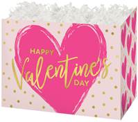 Painted Hearts Gift Basket Boxes
