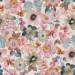 Painterly Petals Gift Wrap Paper — classic painterly petals pattern gift wrapping paper