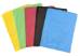 Flat paper merchandise bags in assorted solid colors, no handles — 6 1/4 x 9 1/4