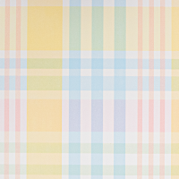 Pastel Plaid Gift Wrap Paper - soft pastel plaid in yellow, pink, blue, and green