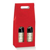 Pelle Rosso Wine Bottle Carrier (2 Bottle)