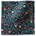 Peppermint Twinkle Printed Tissue Paper - navy sheet with string lights, pine sprigs, and peppermint candies
